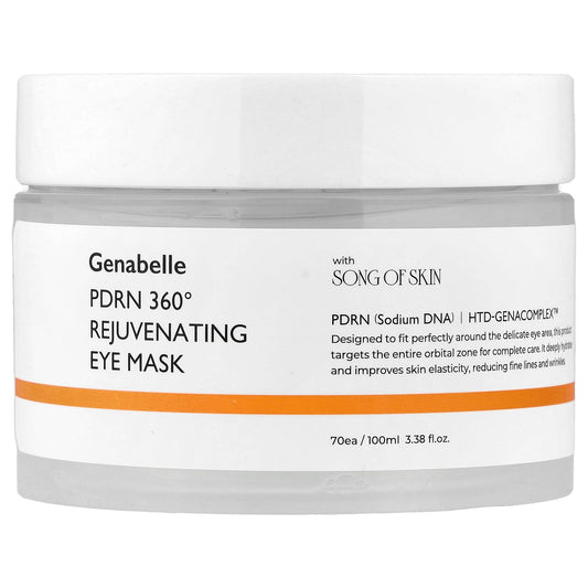 Genabelle, PDRN 360® Rejuvenating Eye Mask, 70 Count