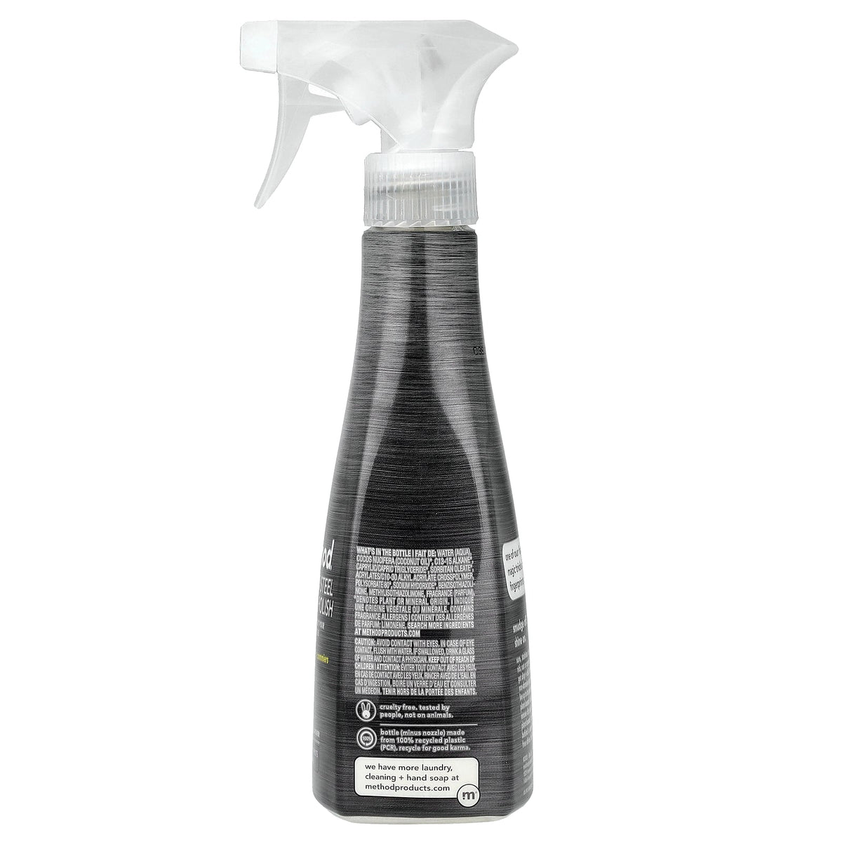 Method, Stainless Steel Cleaner + Polish, Apple Orchard, 14 fl oz (414 ml)
