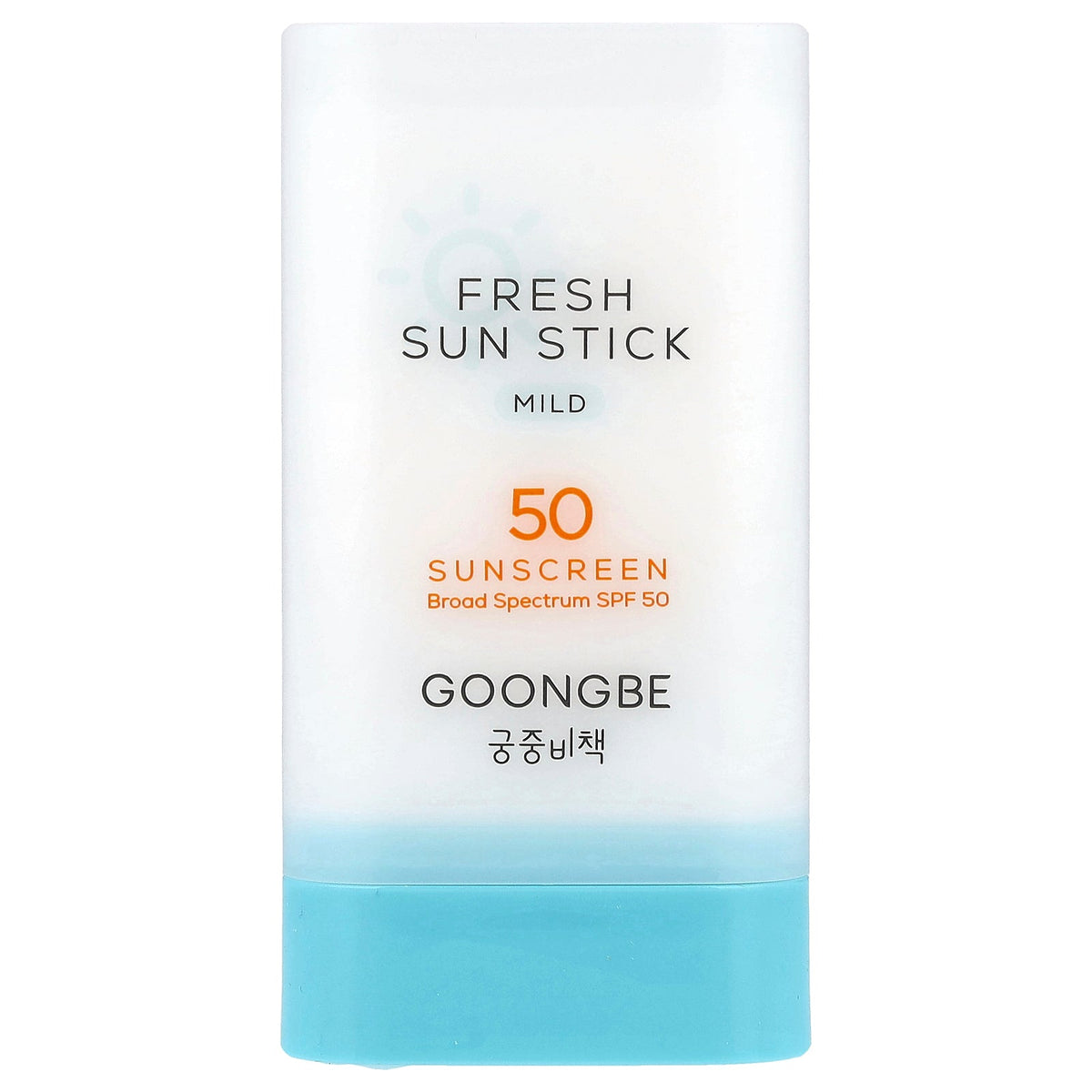 Goongbe, Fresh Sun Stick Sunscreen, Mild, SPF 50, 0.81 oz (23 g)