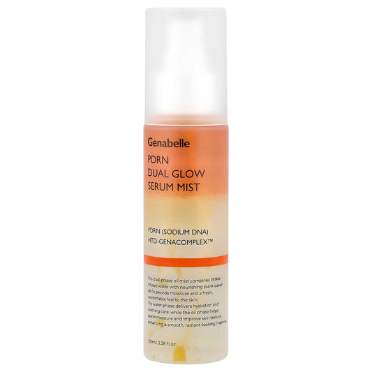 Genabelle, PDRN Dual Glow Serum Mist, 3.38 fl oz (100 ml)