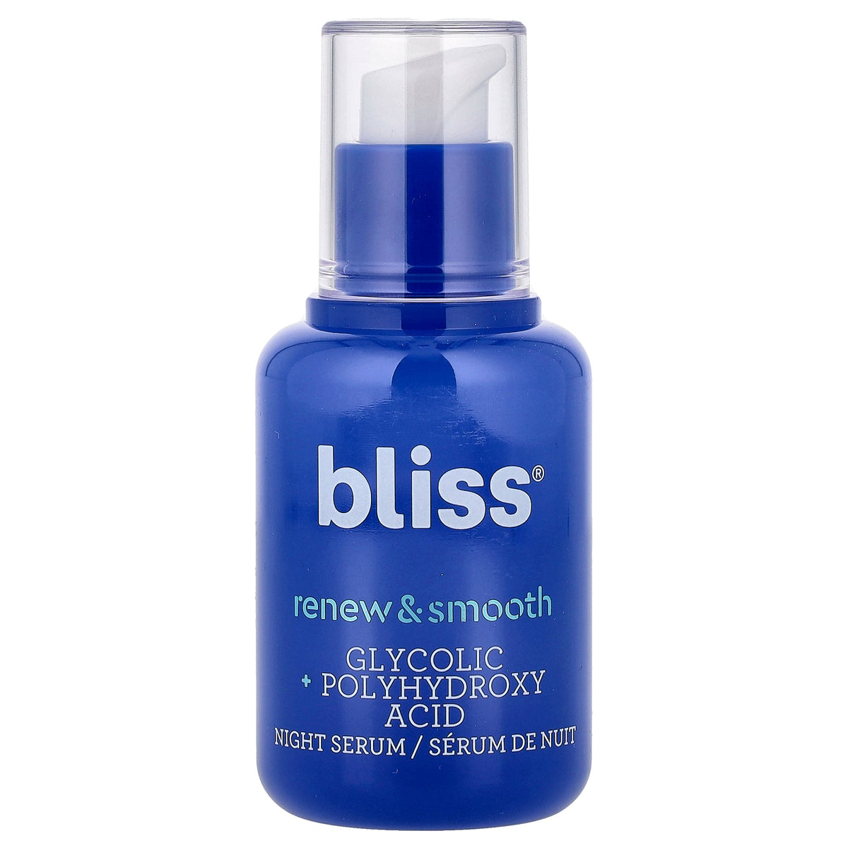 Bliss, Renew & Smooth, Resurfacing Night Serum, 1 fl oz (30 ml)
