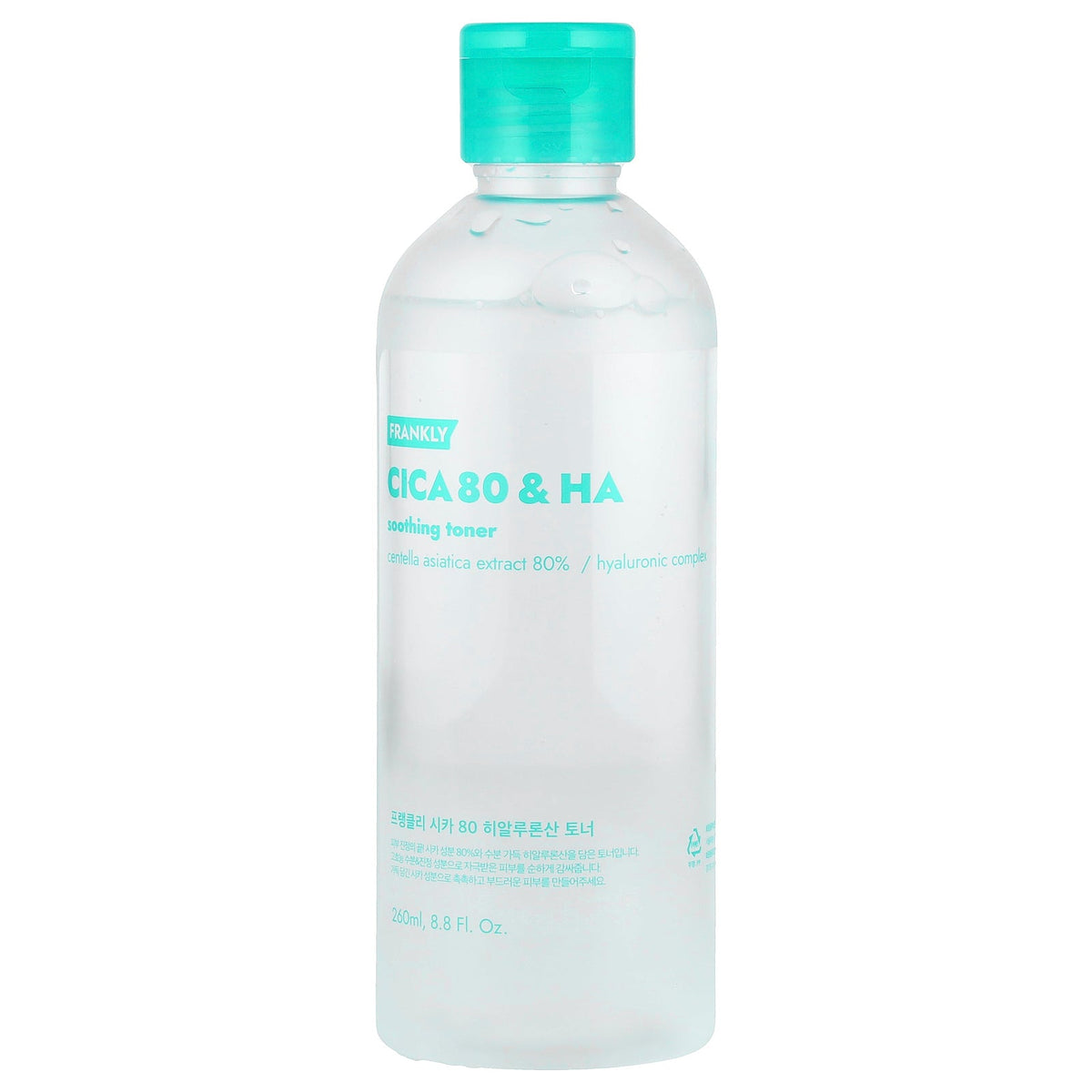 Frankly, Cica 80 & HA Toner , 8.8 fl oz (260 ml)