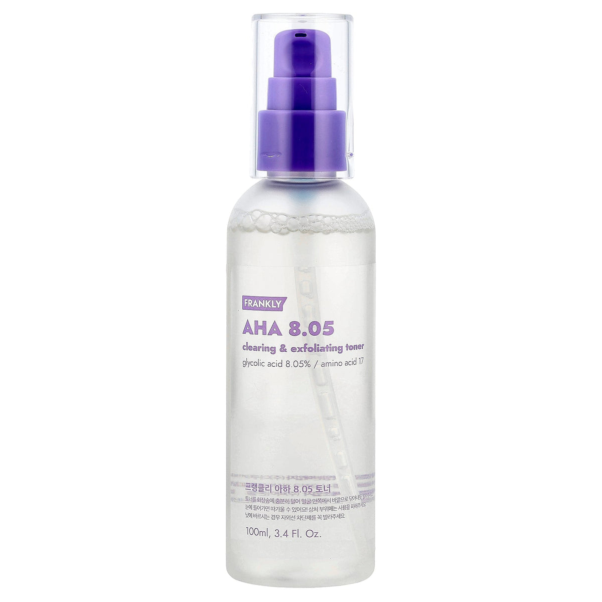 Frankly, AHA 8.05% Toner, 3.4 fl oz (100 ml)