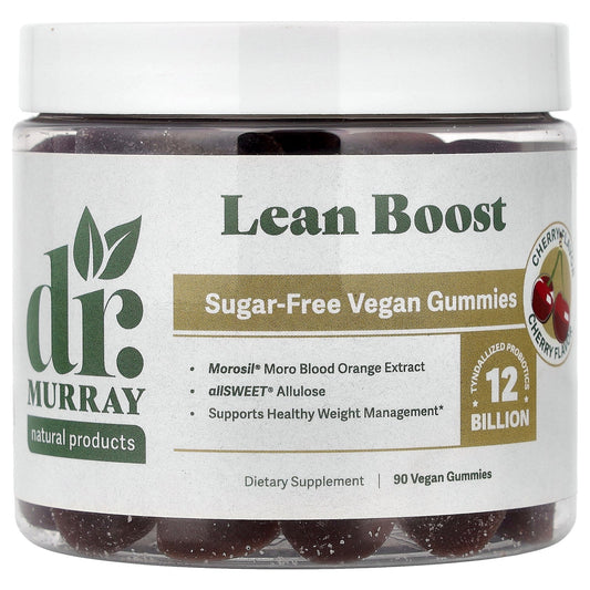 Dr. Murray's, Lean Boost Gummies, Cherry, 90 Vegan Gummies