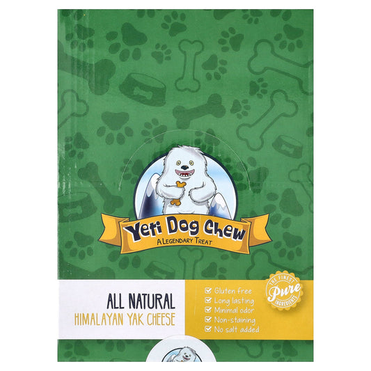 Yeti Dog Chew, Himalayan Yak Cheese, For Dogs, Strawberry, 3 lbs