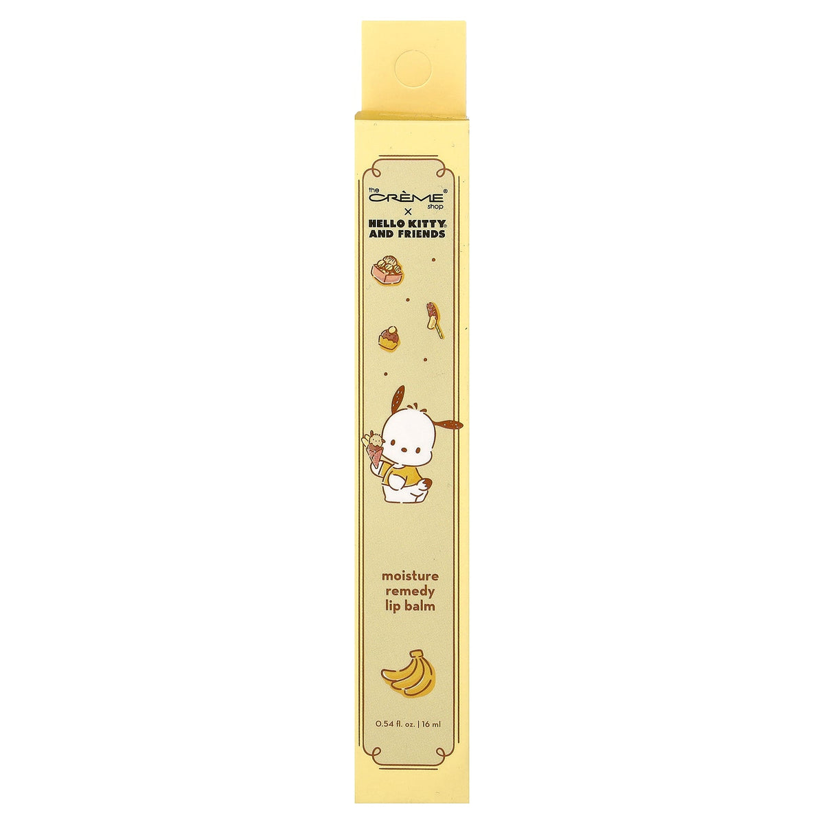 The Creme Shop, Hello Kitty and Friends®, Moisture Remedy Lip Balm, Banana, 0.54 fl oz (16 ml)
