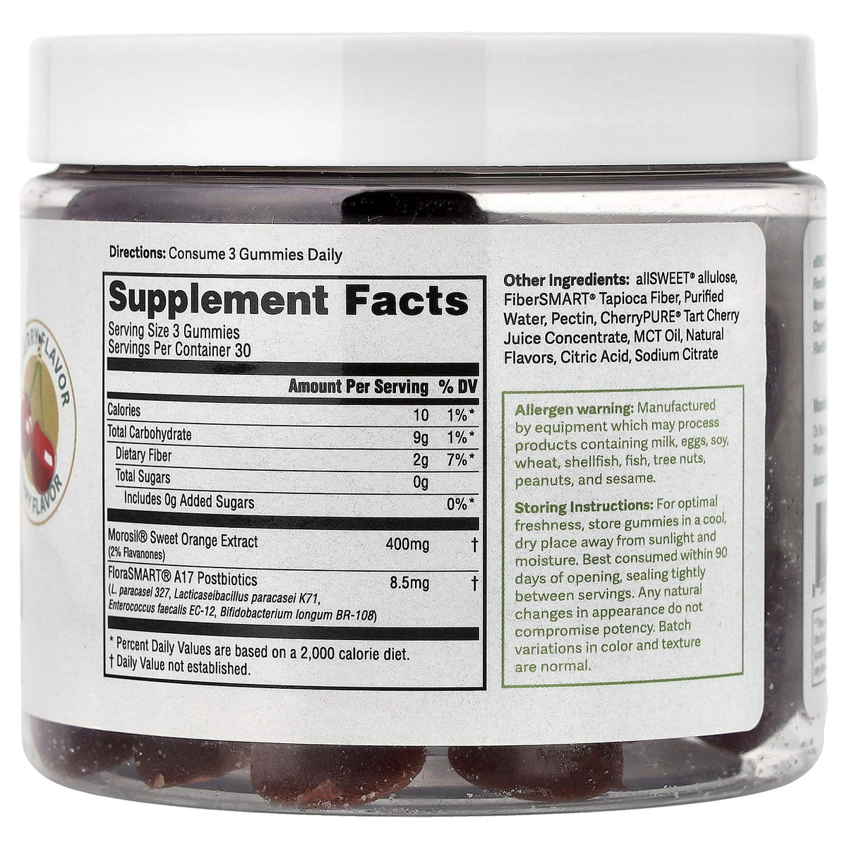 Dr. Murray's, Lean Boost Gummies, Cherry, 90 Vegan Gummies