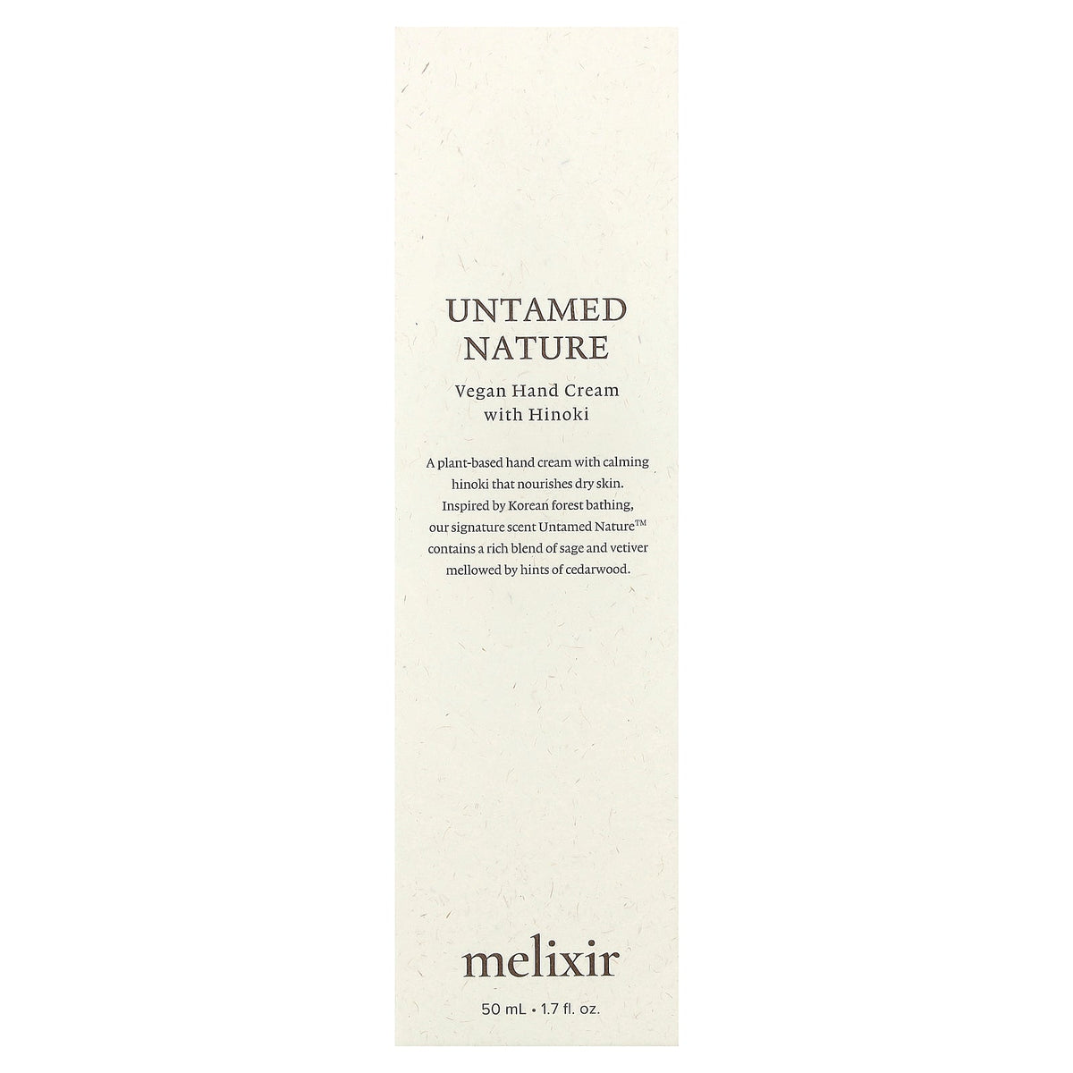 Melixir, Vegan Hand Cream with Hinoki, 1.7 fl oz (50 ml)
