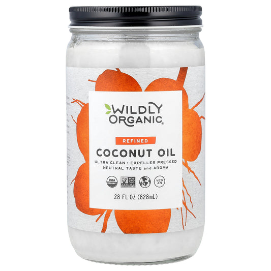 Wildly Organic, Refined Coconut Oil, 28 fl oz (828 ml)