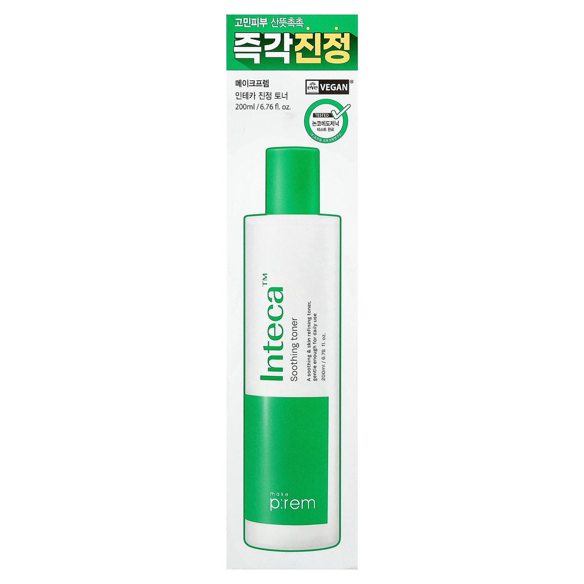 make p:rem, Inteca™ Soothing Toner, 6.76 fl oz (200 ml)