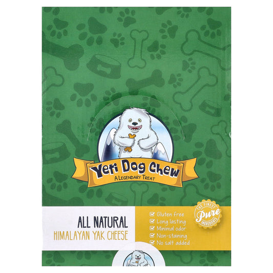 Yeti Dog Chew, Himalayan Yak Cheese, For Dogs, XLarge, 3 lbs