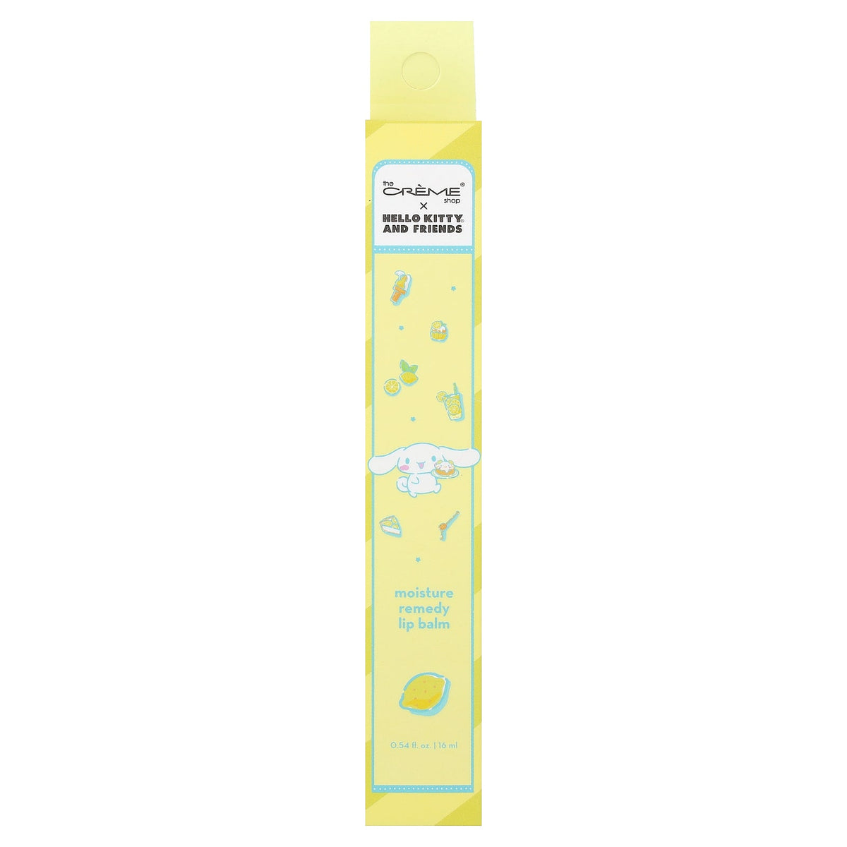 The Creme Shop, Hello Kitty® and Friends, Moisture Remedy Lip Balm, Lemon, 0.54 fl oz (16 ml)