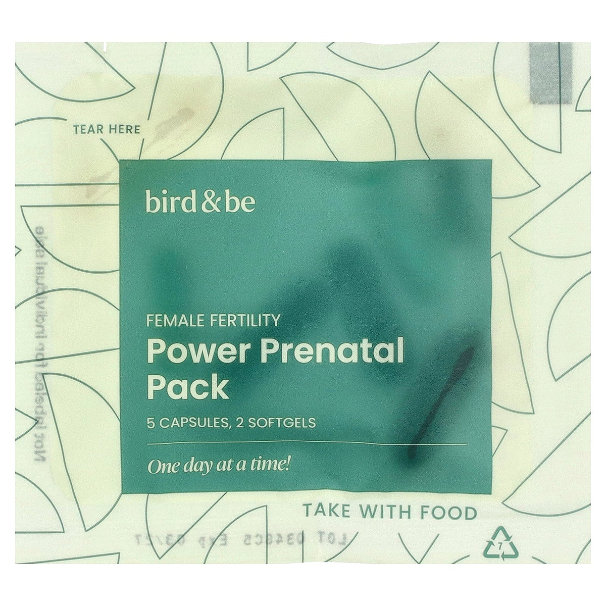 Bird&Be, Female Fertility Power Prenatal™ Pack, 30 Packets