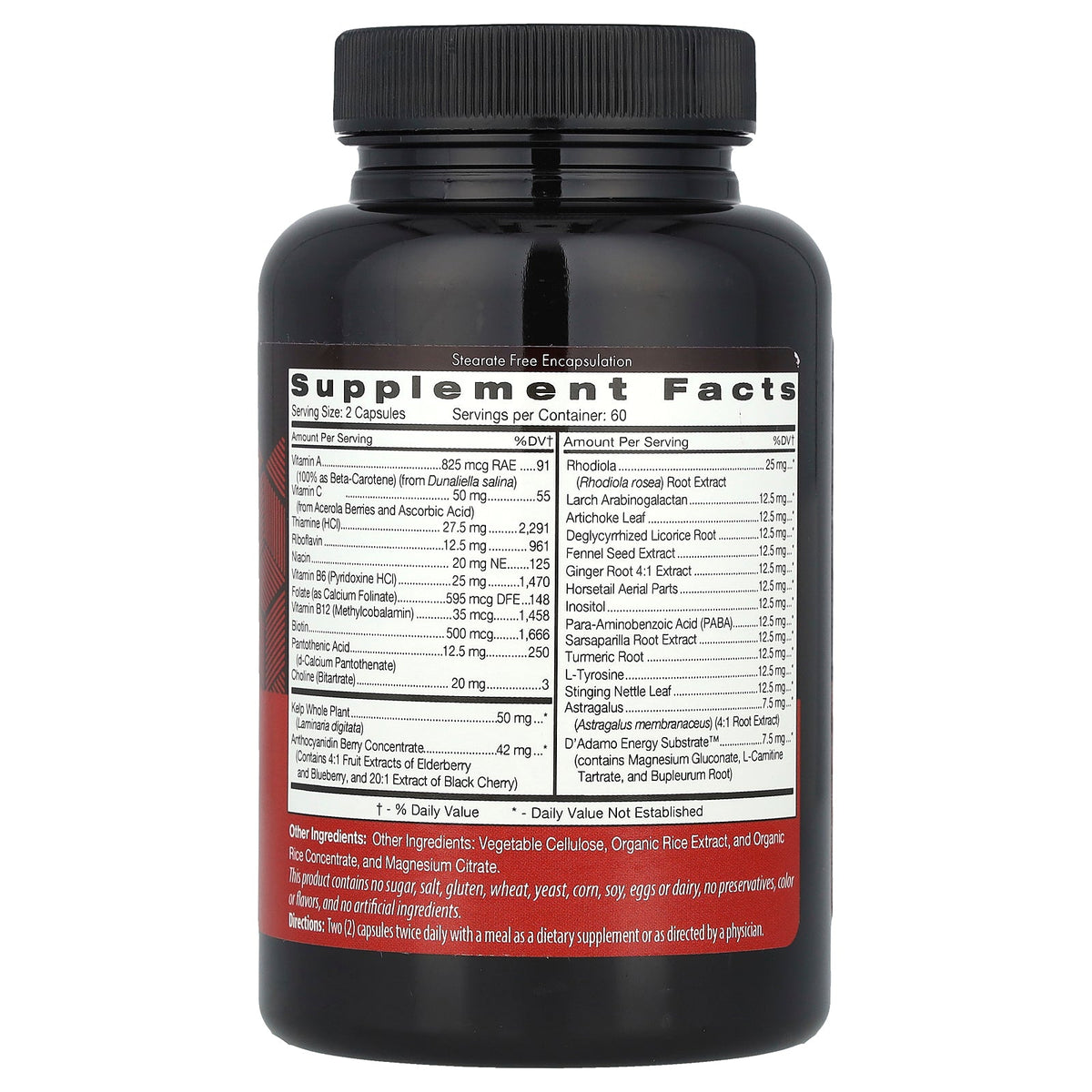 D'Adamo Personalized Nutrition, Polyvite® O, Multivitamin Supplement, 120 VeggieCaps