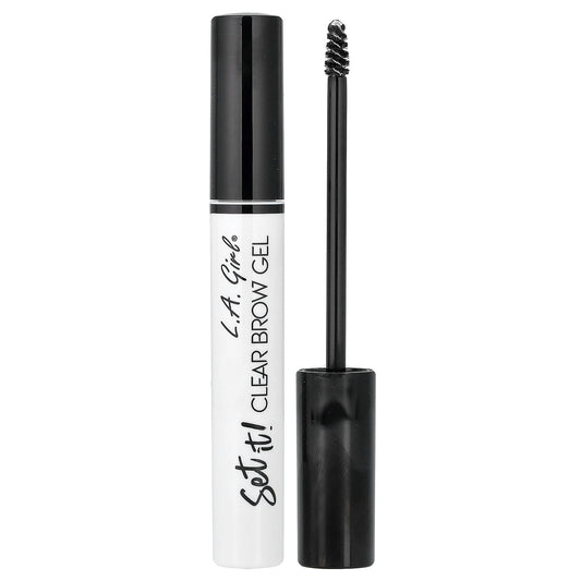L.A. Girl, Set It! Clear Brow Gel, GBG390 Clear, 0.08 fl oz (2.5 ml)