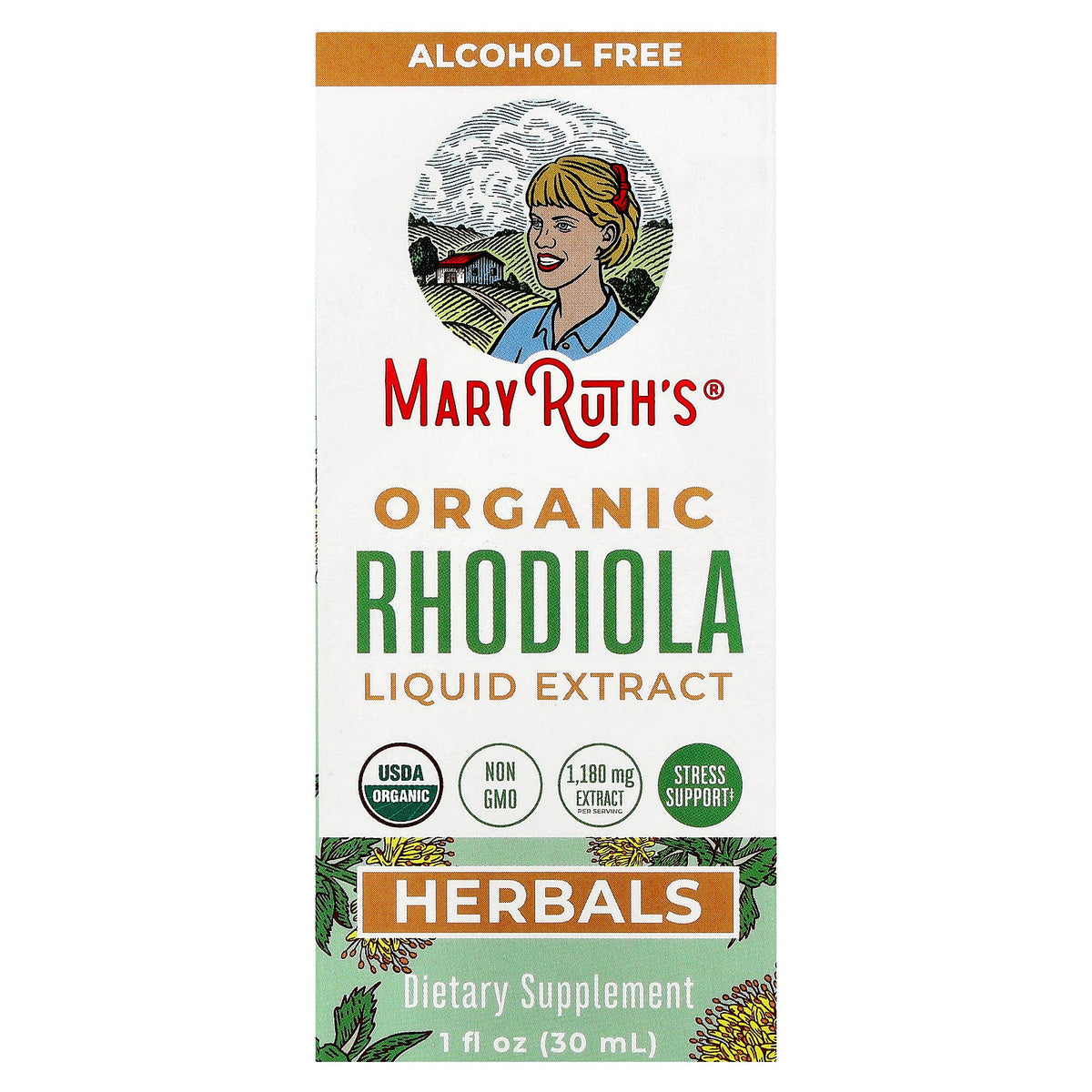 MaryRuth's, Organic Rhodiola Liquid Extract, 1 fl oz (30 ml)