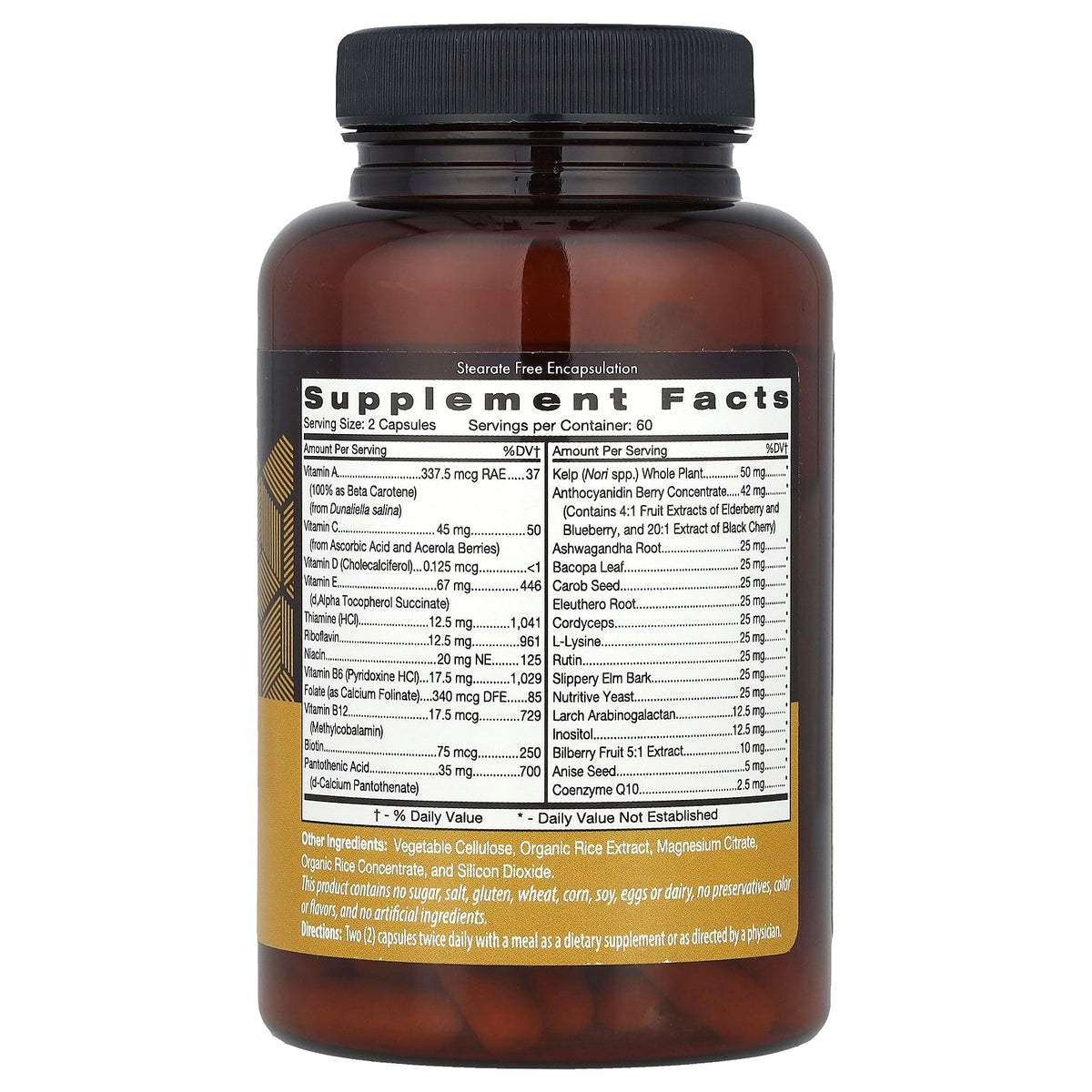 D'Adamo Personalized Nutrition, Polyvite® B, Multivitamin Supplement, 120 VeggieCaps