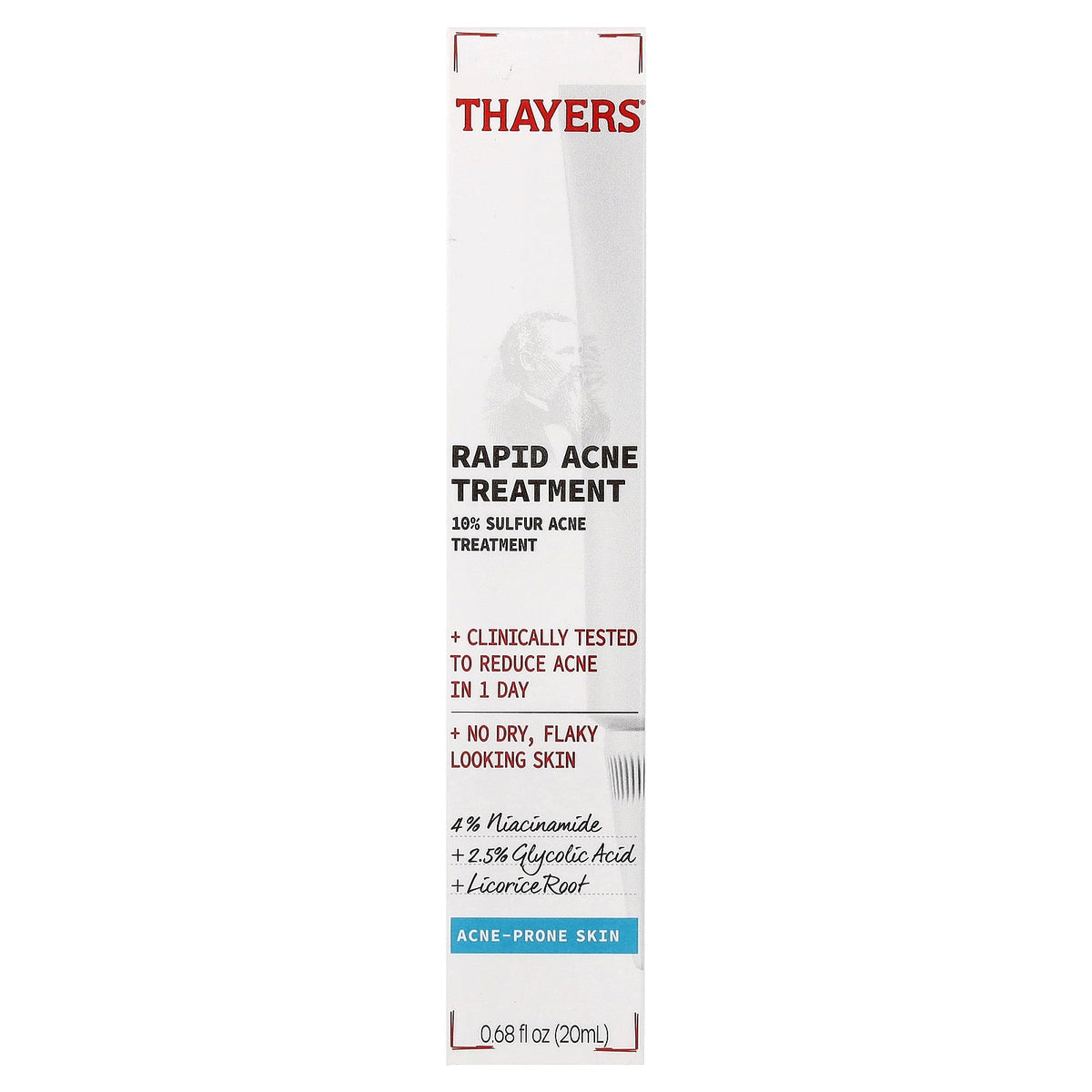 Thayers, Rapid Acne Treatment, Acne-Prone Skin, 0.68 fl oz (20 ml)