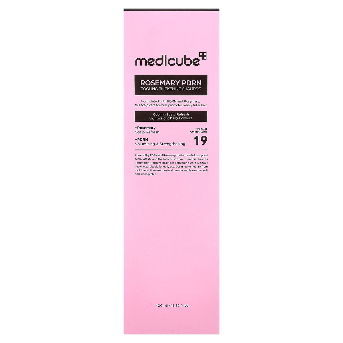 Medicube, Rosemary PDRN Cooling Thickening Shampoo, 13.52 fl oz (400 ml)