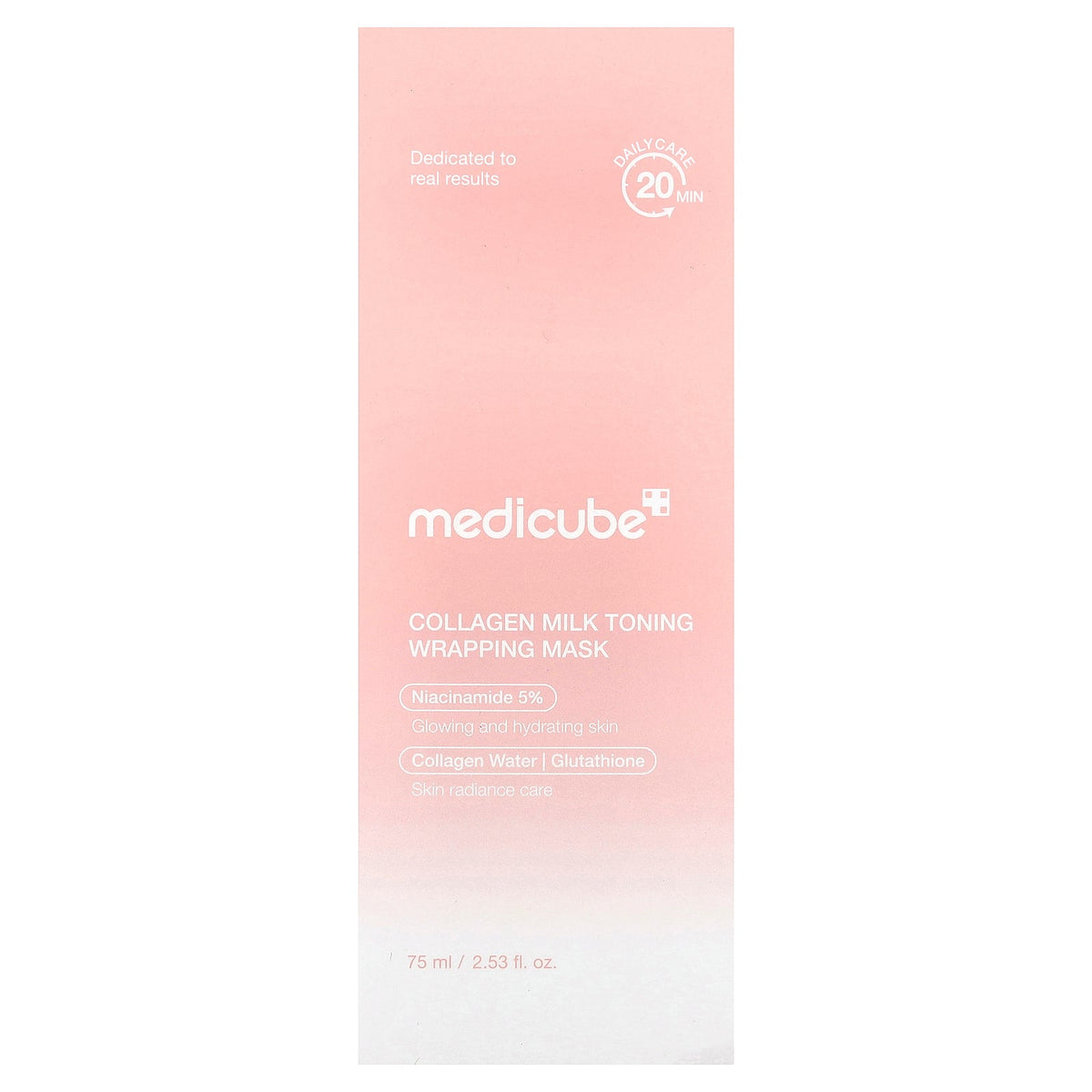 Medicube, Collagen Milk Toning Wrapping Mask, 2.53 fl oz (75 ml)