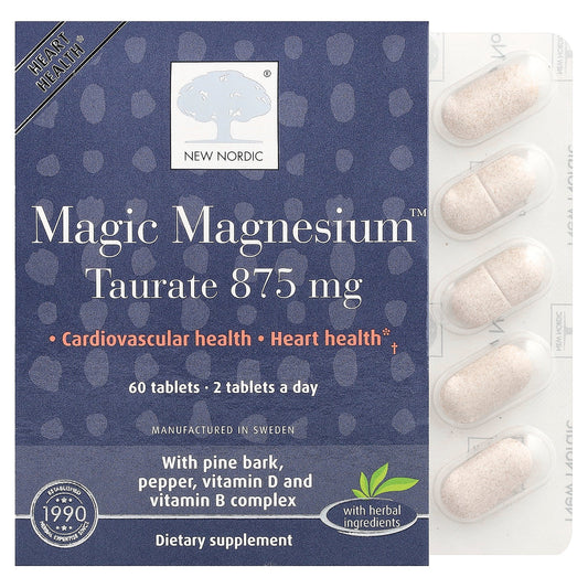 New Nordic, Magic Magnesium™ Taurate, 60 Tablets