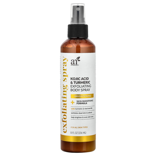 artnaturals, Kojic Acid & Turmeric Exfoliating Body Spray, For All Skin Types, 8 fl oz (236 ml)
