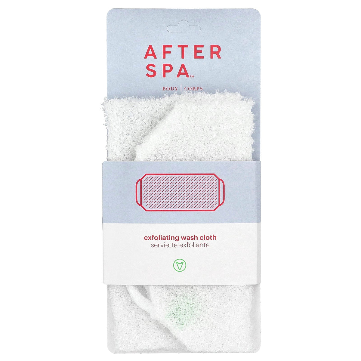 AfterSpa, Exfoliating Wash Cloth, 1 Cloth