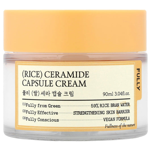 Fully, Rice Ceramide Capsule Cream, 3.04 fl oz (90 ml)