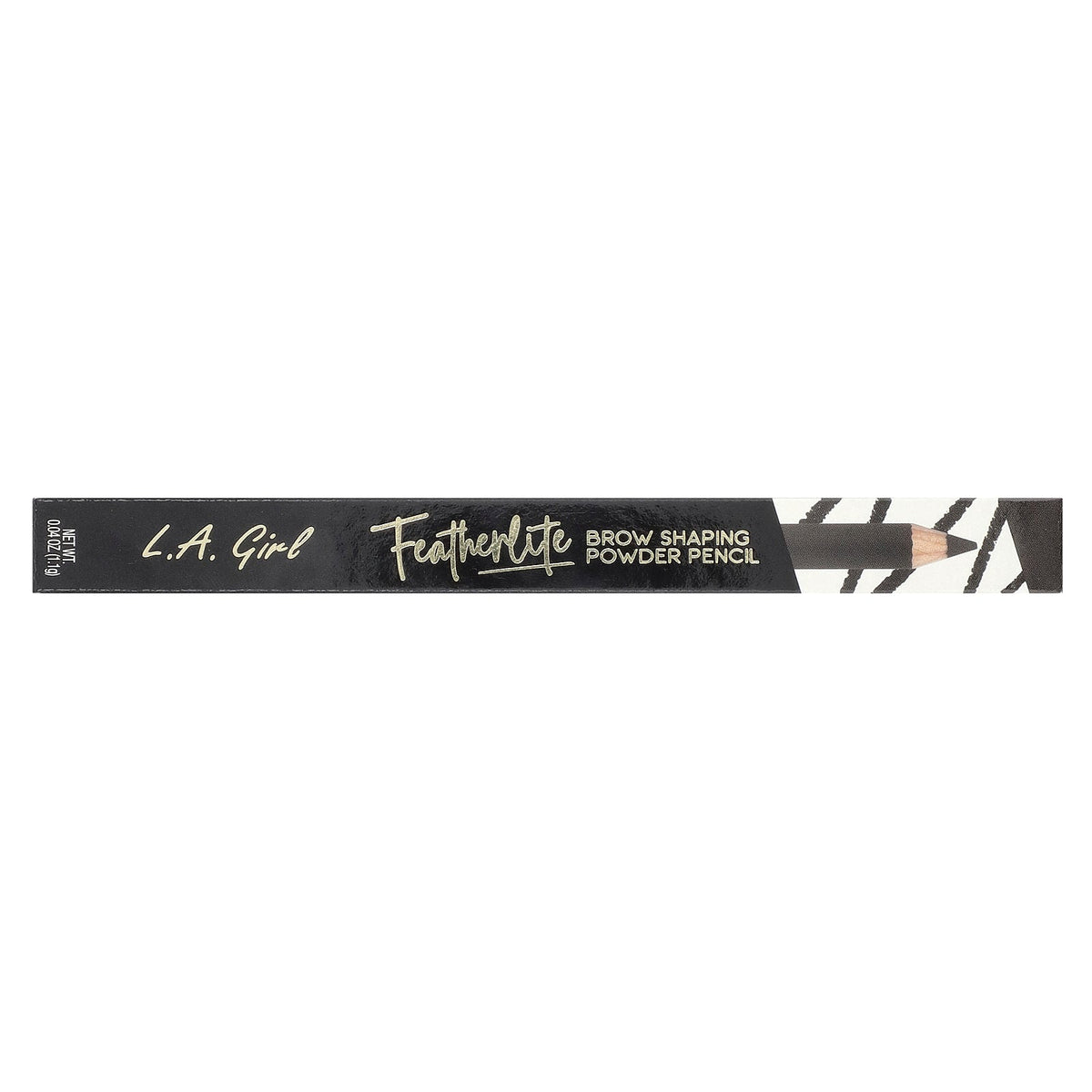 L.A. Girl, Featherlite Brow Shaping Powder Pencil, GBP394 Dark Brown, 0.04 oz (1.1 g)
