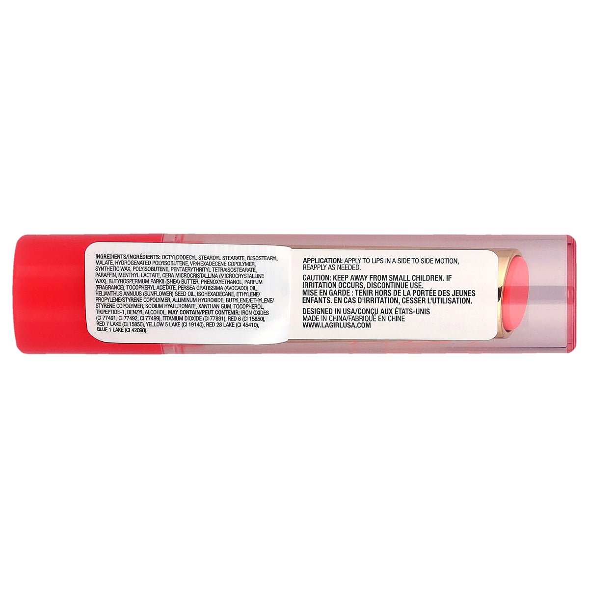 L.A. Girl, Sheer Tint, Lip Balm, GLC601 Sheer Pink, 0.07 oz (2 g)