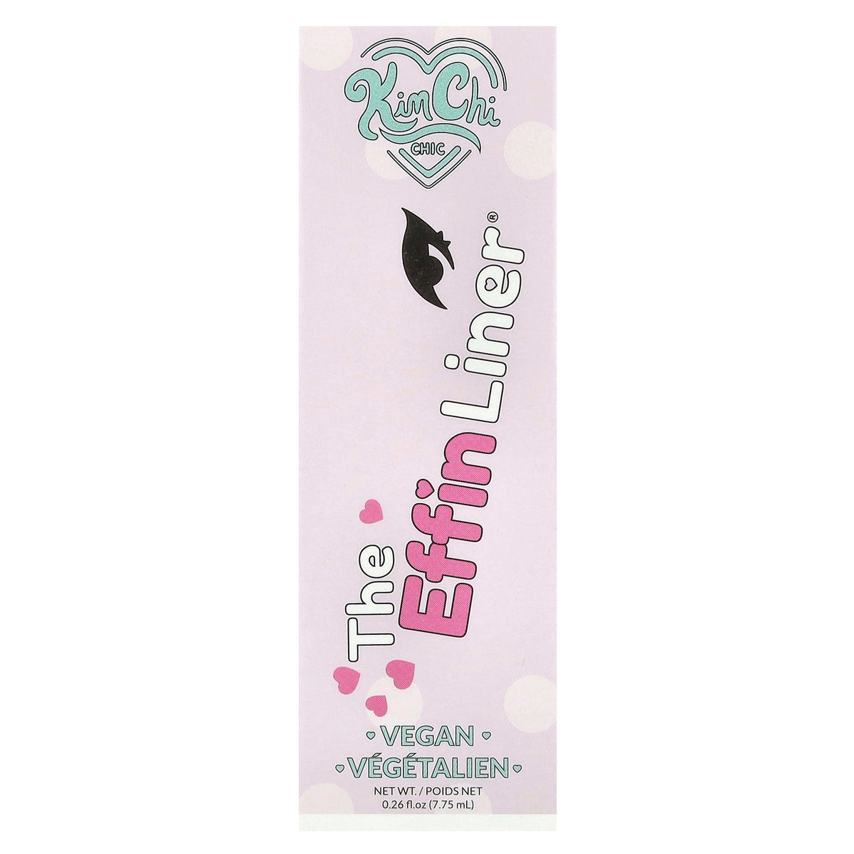 KimChi Chic Beauty, The Effin Liner®, Liquid Liner, 02 White + White, 0.26 fl oz (7.75 ml)