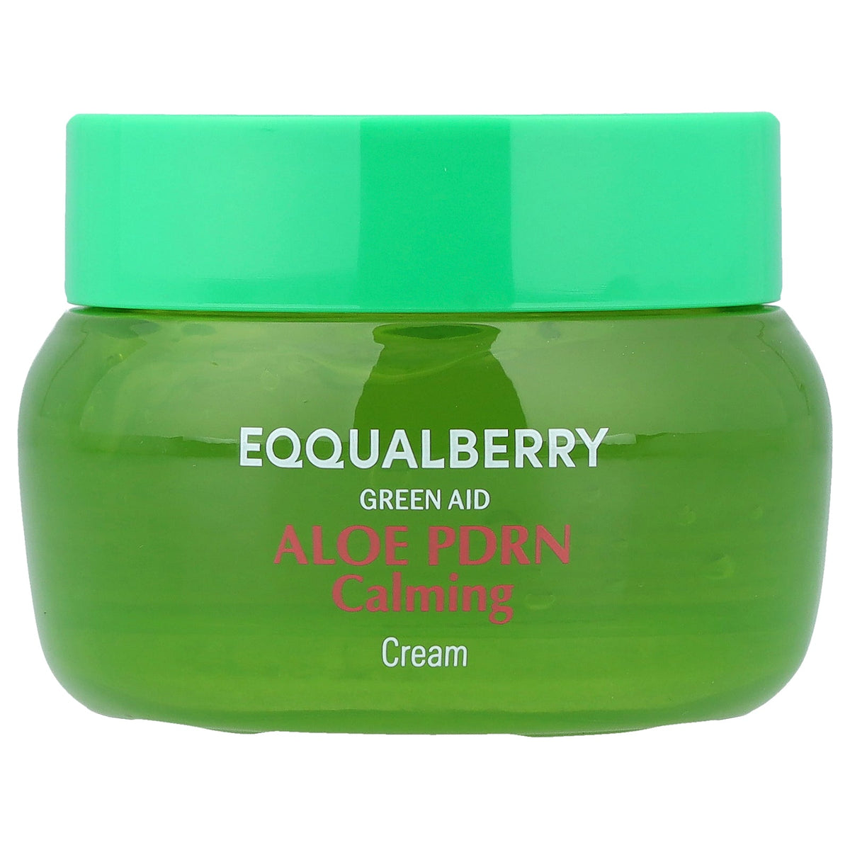EQQUALBERRY, Green Aid, Aloe PDRN Calming Cream, 1.69 fl oz (50 ml)
