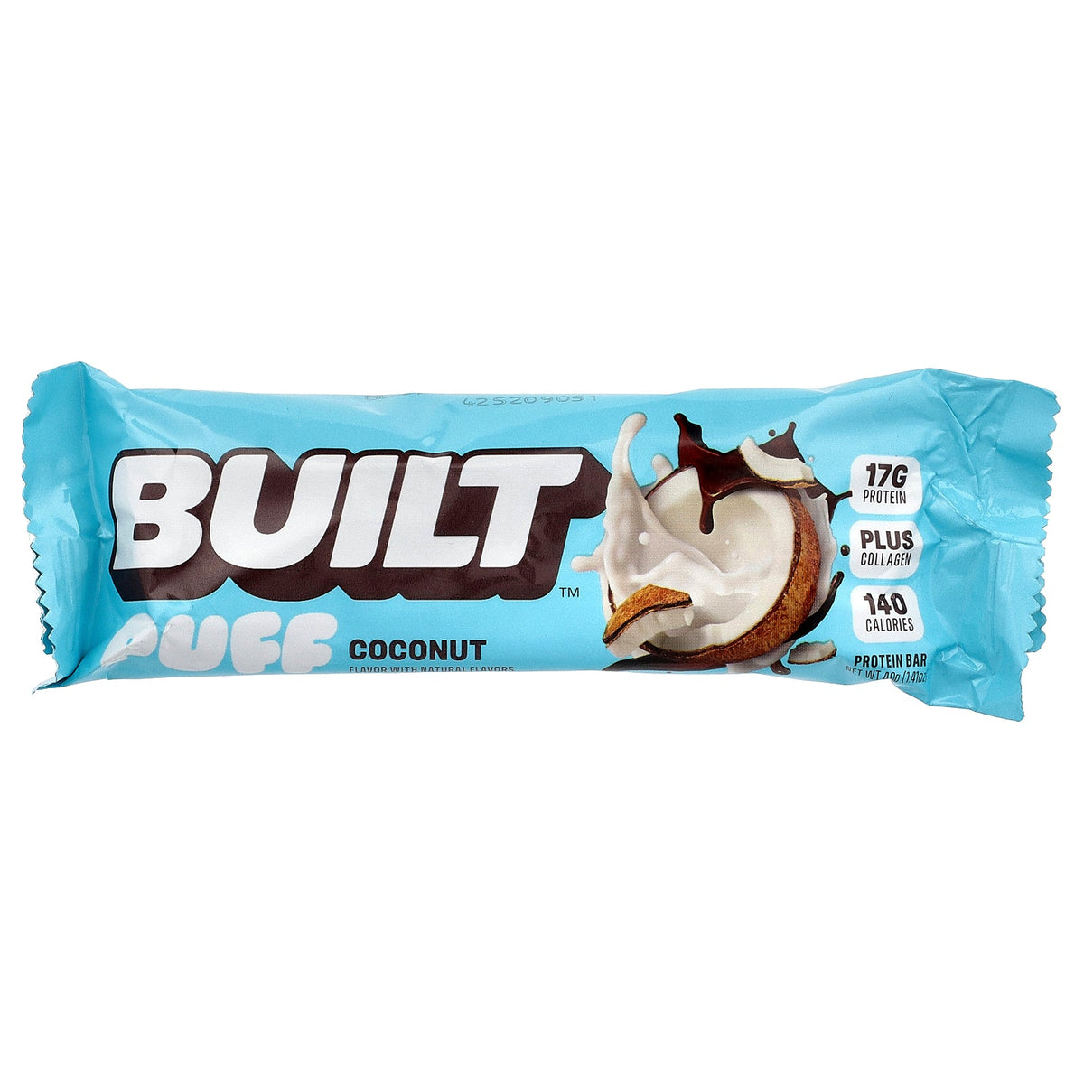 Built, Puff, Protein Bars, Coconut, 12 Bars, 1.41 oz (40 g) Each