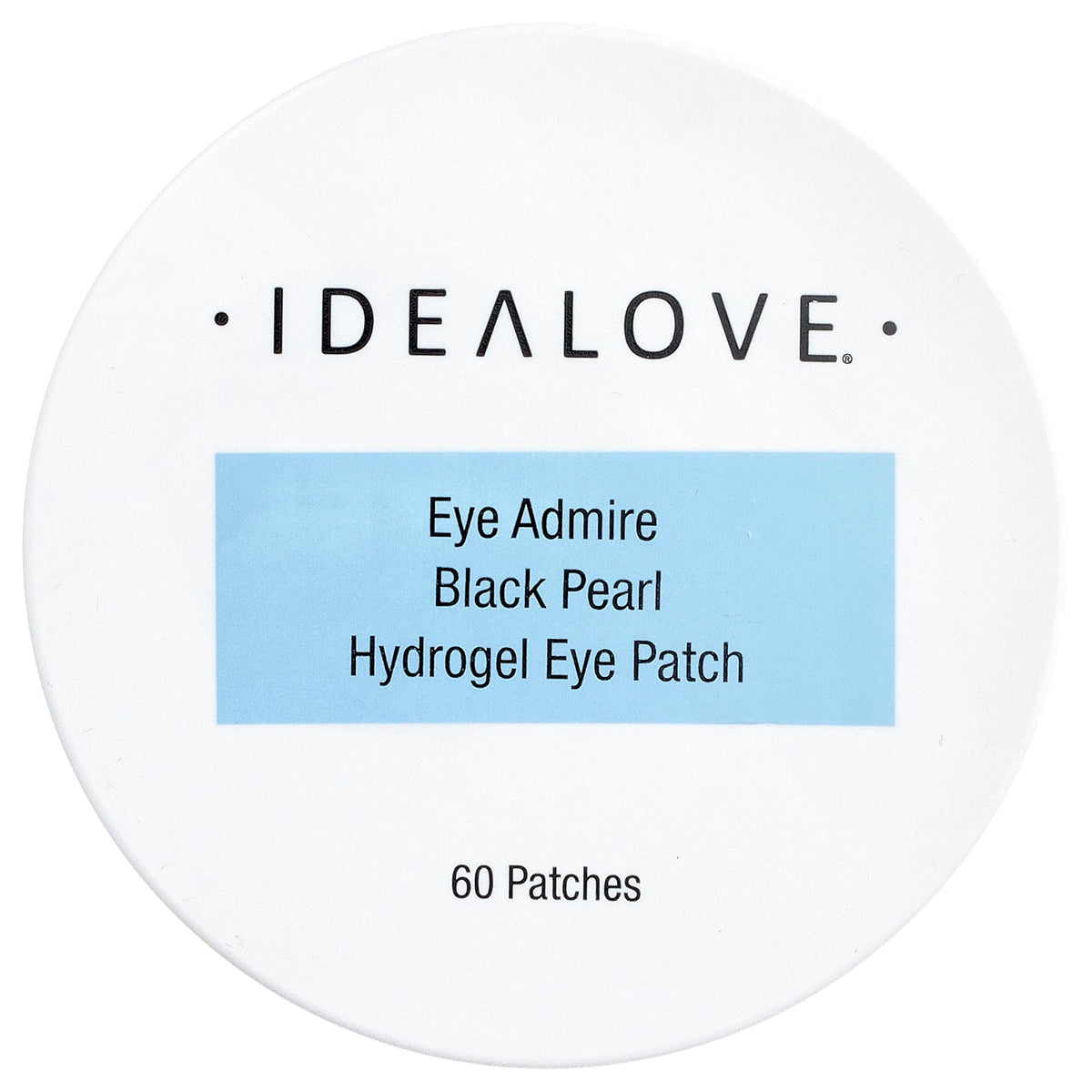Idealove, Eye Admire Black Pearl Hydrogel Eye Patch, 60 Patches