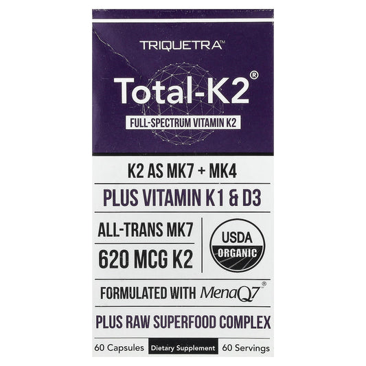 Triquetra, Total-K2®, 60 Capsules