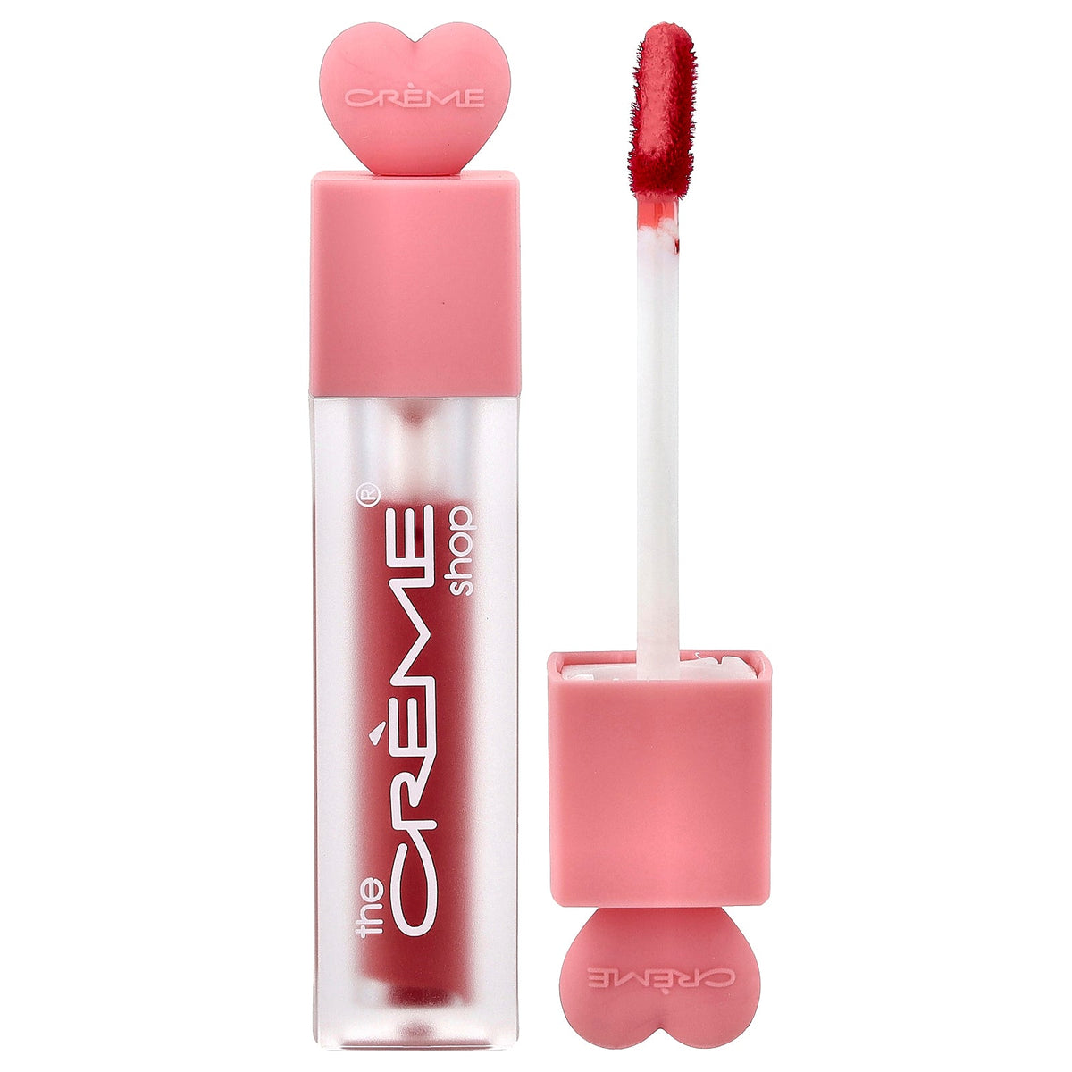 The Creme Shop, Glossy 12 HR+ Lip Stain, Smitten, 0.194 oz (5.5 g)