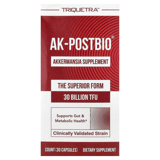 Triquetra, AK-Postbio®, 30 Capsules (150 mg per Capsule)