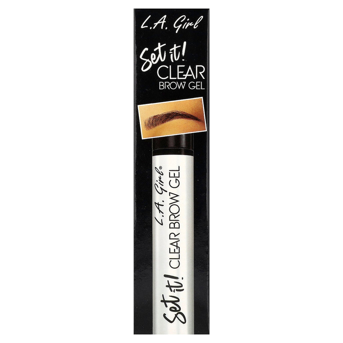 L.A. Girl, Set It! Clear Brow Gel, GBG390 Clear, 0.08 fl oz (2.5 ml)