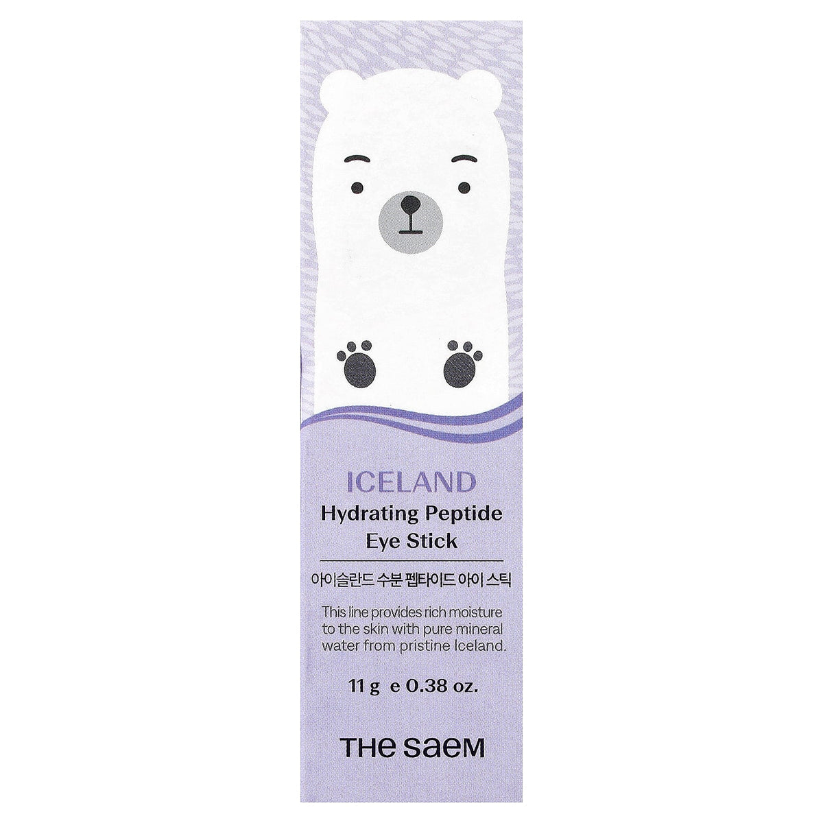 The Saem, Iceland, Hydrating Peptide Eye Stick, 0.38 oz (11 g)