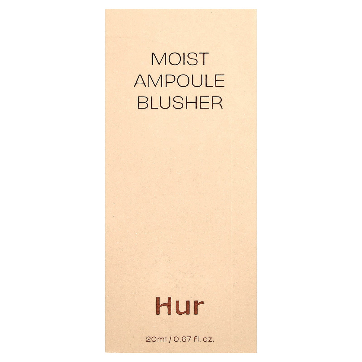 House of Hur, Moist Ampoule Blusher, 09 Ruby Red, 0.67 fl oz (20 ml)