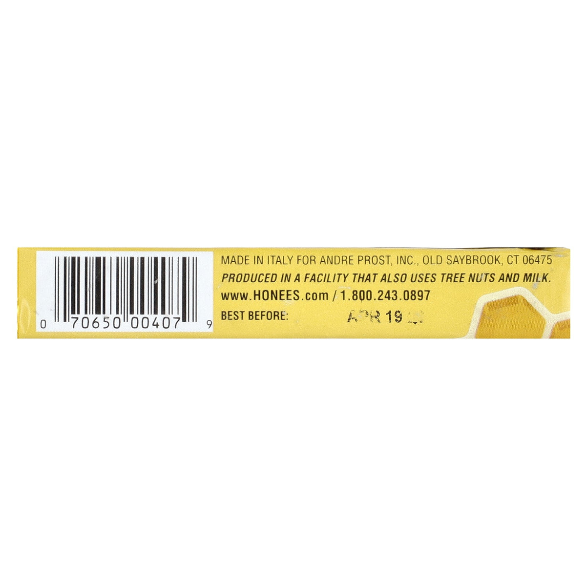 Honees, Honey Lemon Menthol Eucalyptus Drops , 1.6 oz (45 g)