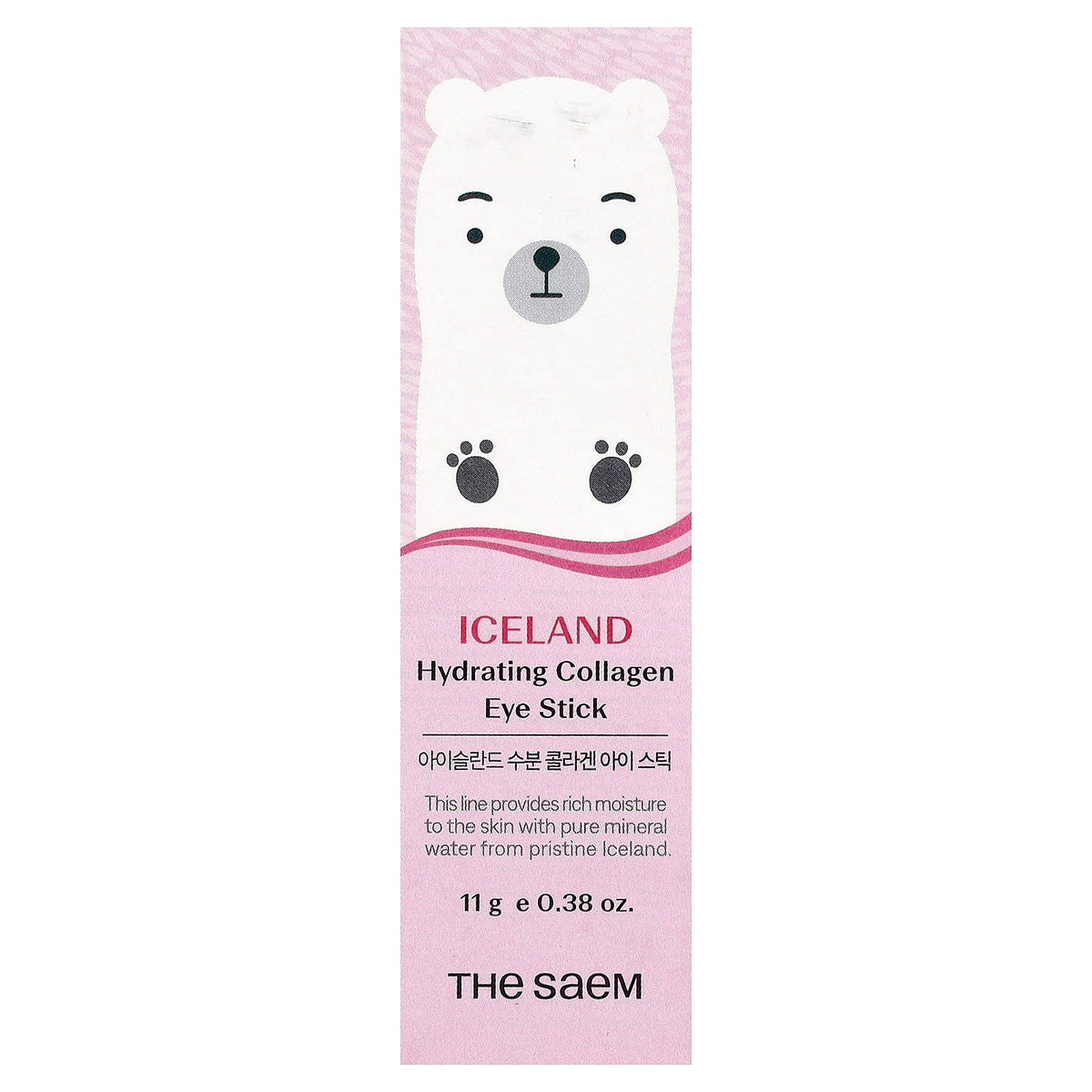The Saem, Iceland, Hydrating Collagen Eye Stick, 0.38 oz (11 g)