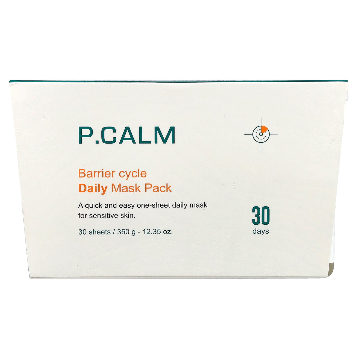 P.CALM, Barrier Cycle Daily Beauty Mask Pack , 30 Sheets, 12.35 oz (350 g)