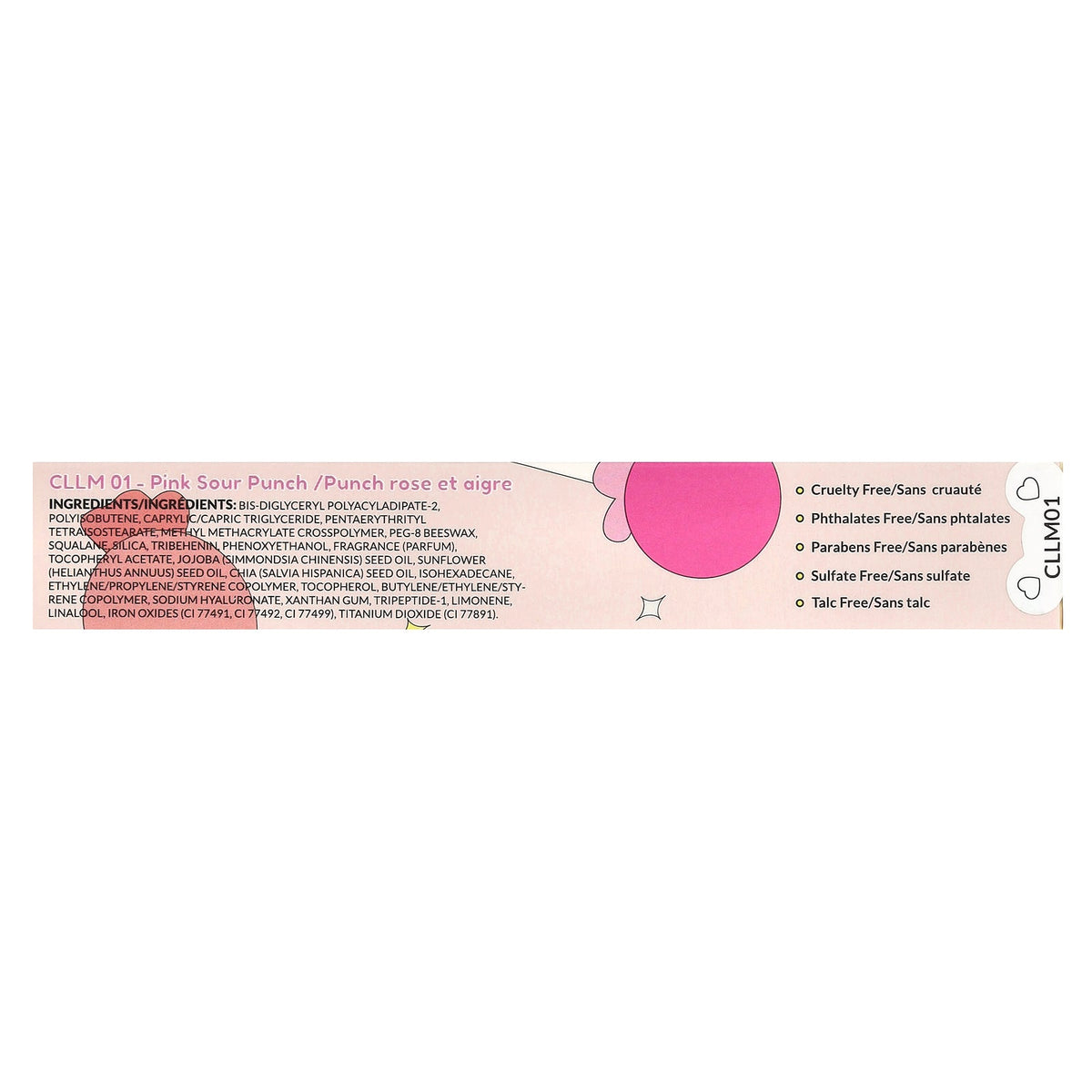 KimChi Chic Beauty, Candy Lips Lip Mask®, CLLM 01 Pink Sour Punch, 0.09 oz (2.7 g)