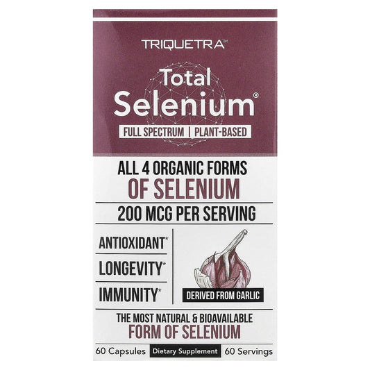 Triquetra, Total Selenium®, 200 mg, 60 Capsules