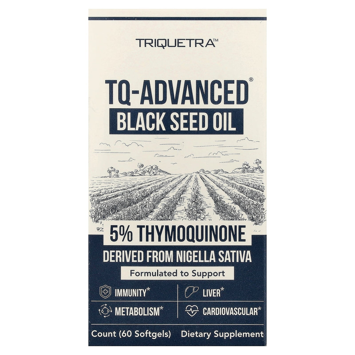 Triquetra, TQ-Advanced® Black Seed Oil, 60 Softgels