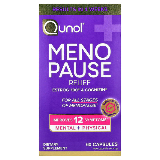 Qunol, MenoPause Relief, 60 Capsules