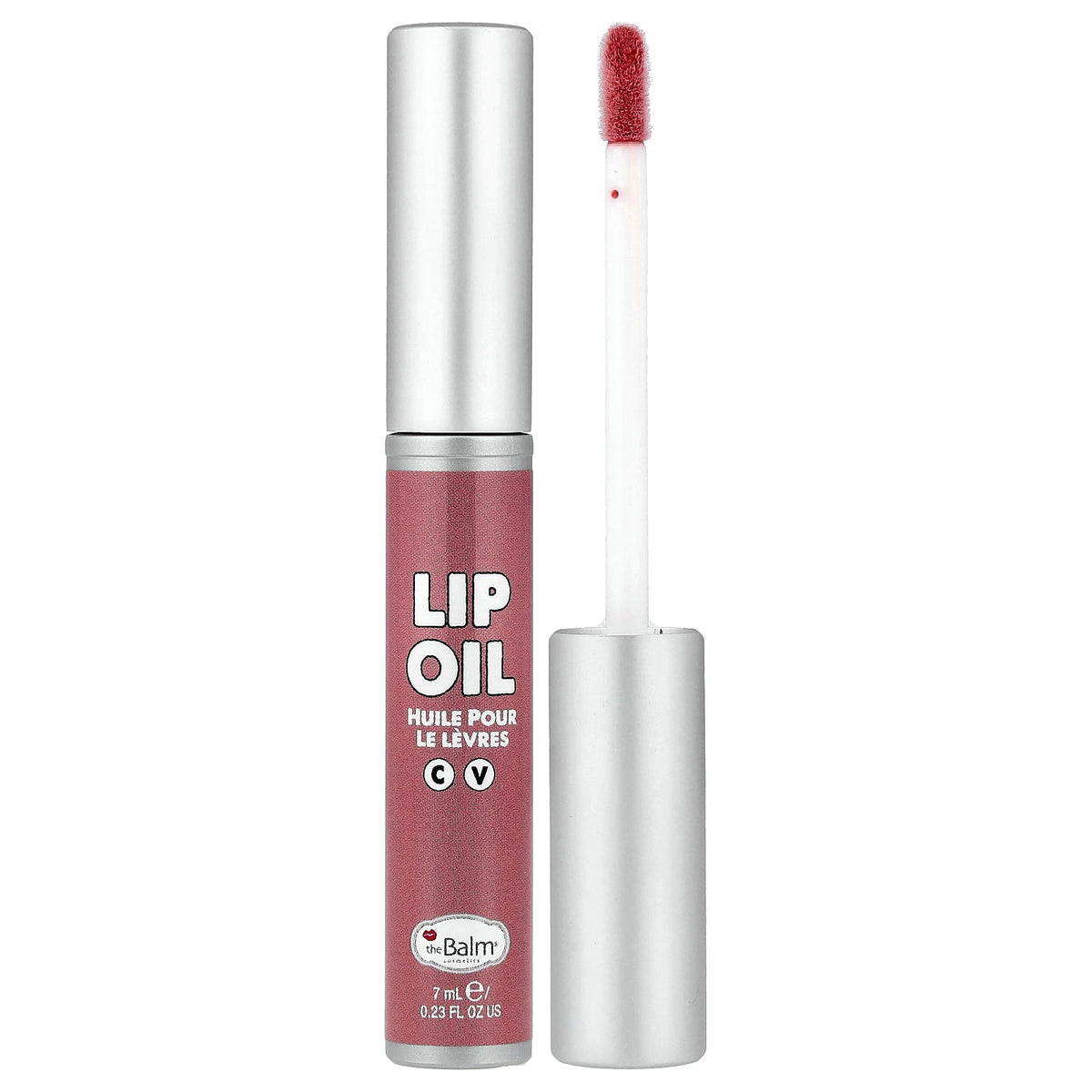 theBalm Cosmetics, Lip Oil, Too Slow, Mauve Over, 0.23 fl oz (7 ml)