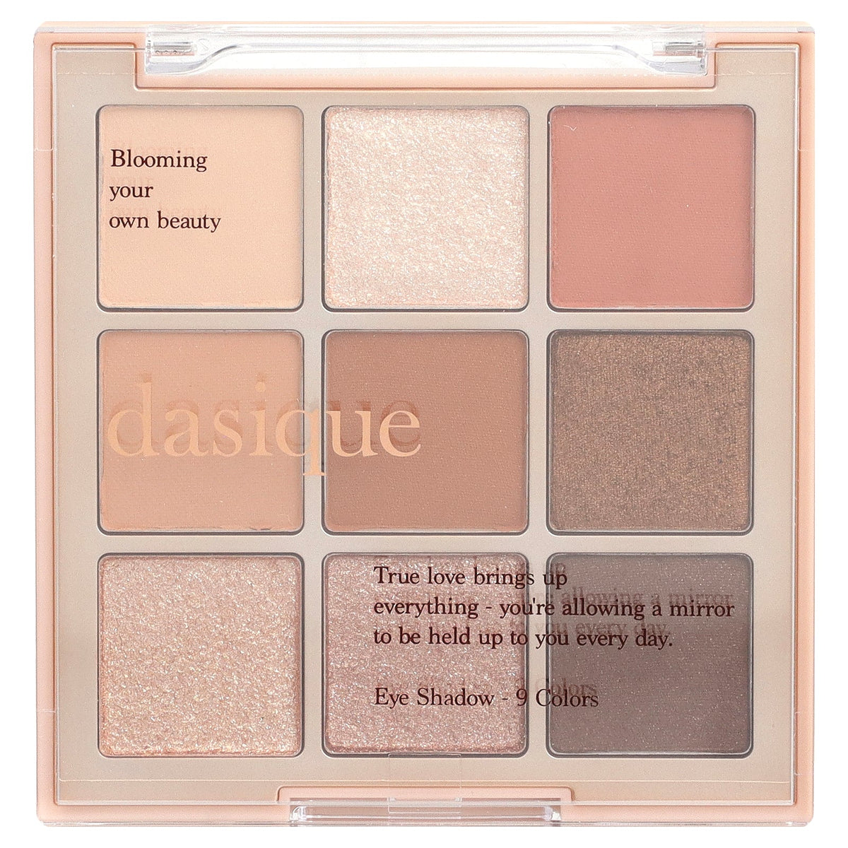 Dasique, Eyeshadow Palette, 01 Sugar Brownie, 1 Count