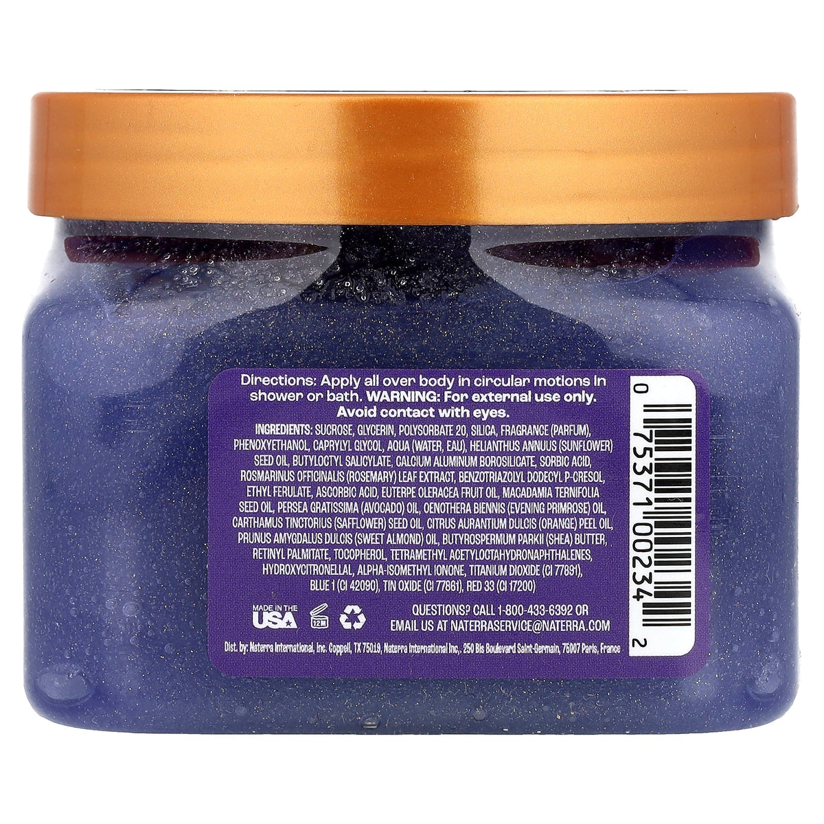 Tree Hut, Shea Sugar Scrub, Violet Victory, 18 oz (510 g)